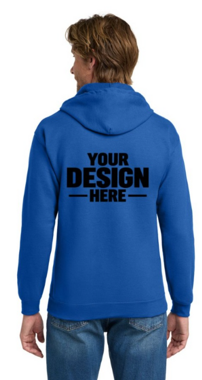 HOODIES ZIPPER ( GUILDAN 18600)